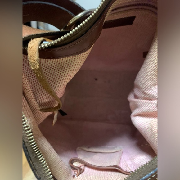 Dooney & Burke Vintage Women’s leather brown Hobo Shoulder bag Medium size purse - Picture 6 of 6